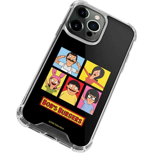 Bobs Burgers Tiles iPhone 13 Pro Max Clear Case